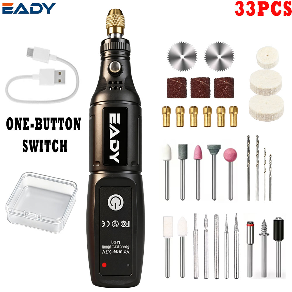 Power Tools Hardware - Cordless Mini Electric Drill Rotary Tool