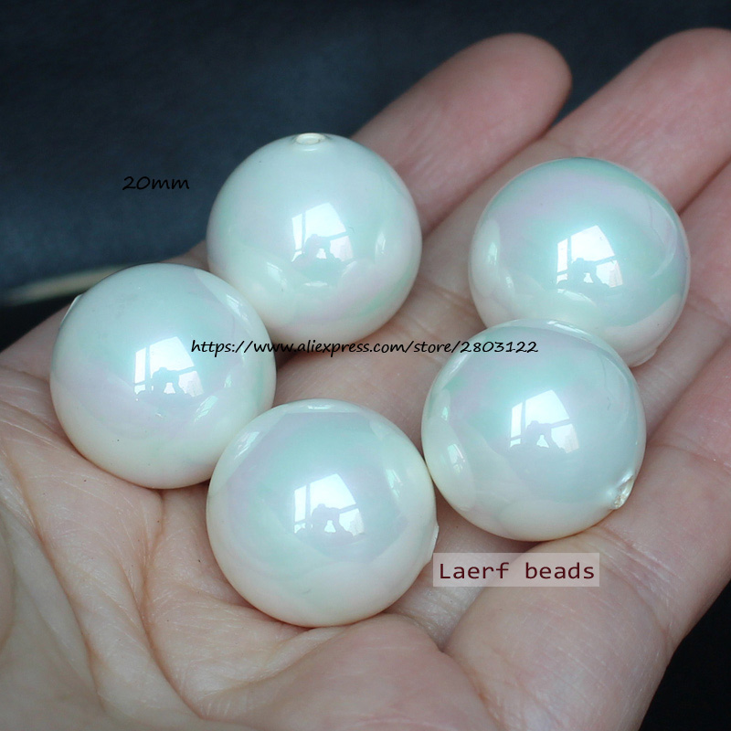 Power Tools Wholesale - Half Drilled Shell Pearl Round beads