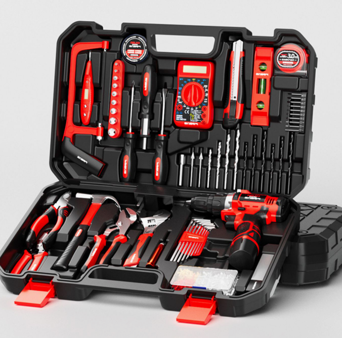 Power Toolbox - Portable Multi-tools Power Screw Drivers Electric