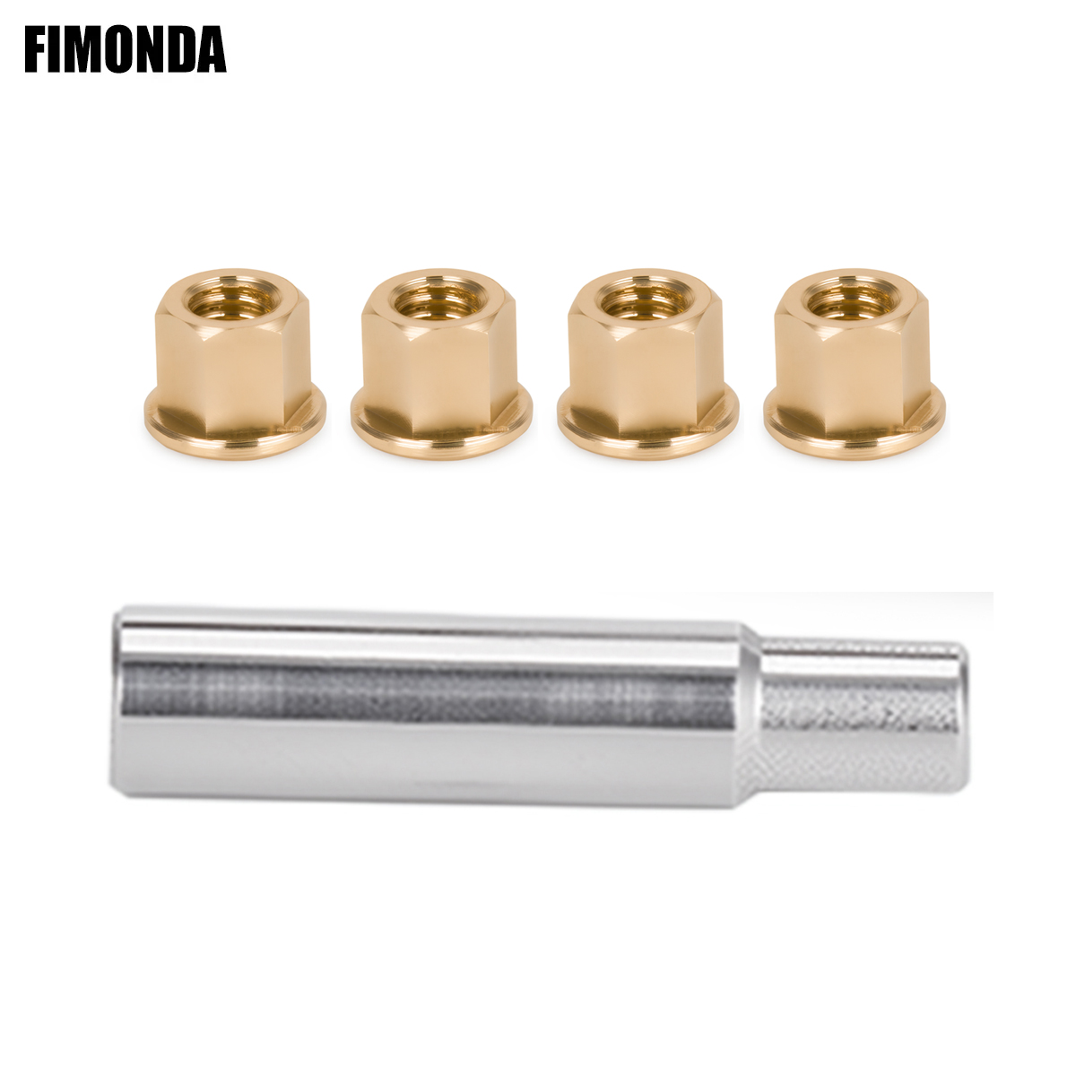 Brass Wheel Nuts with Socket T - огляд і ціна Power Tools Hardware