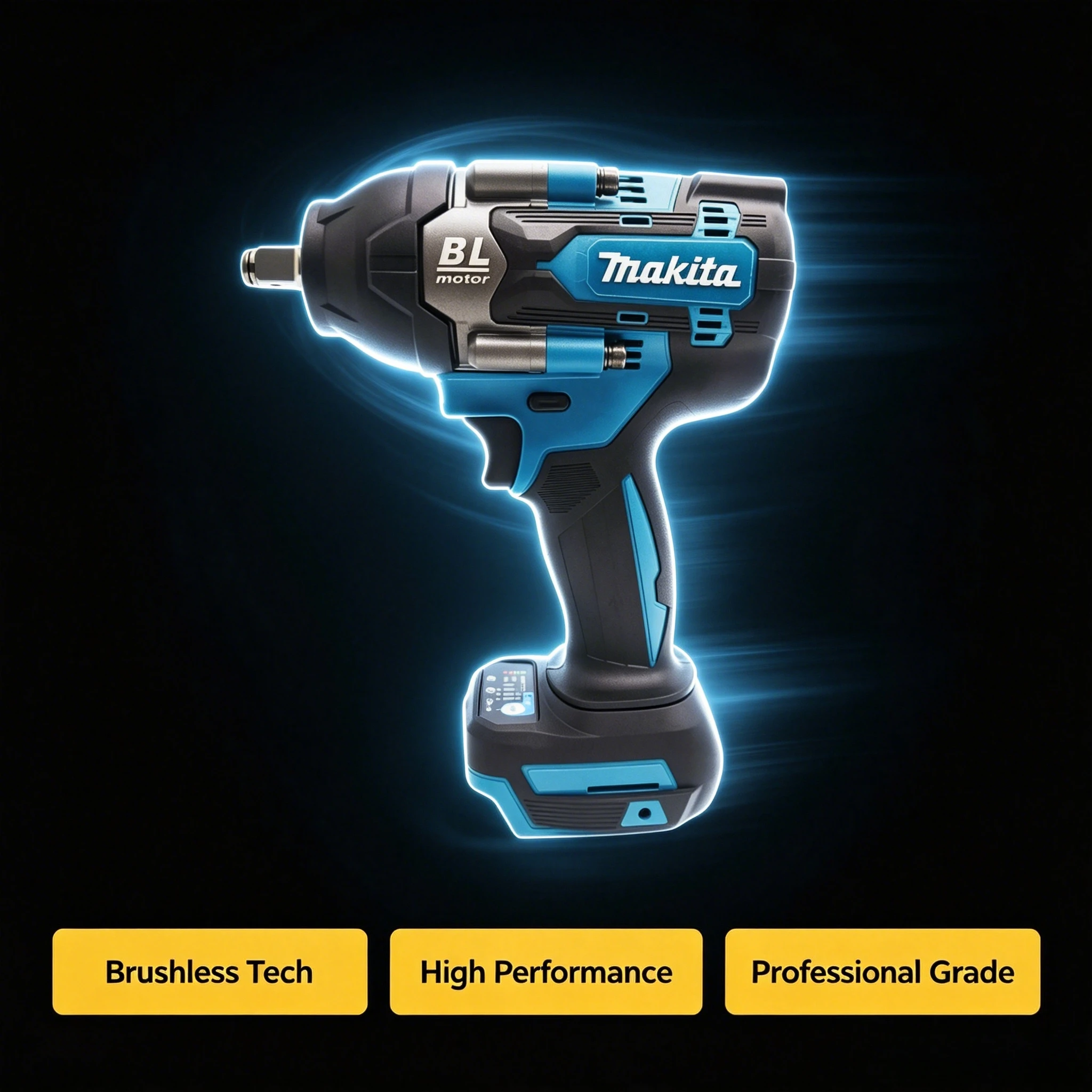 Makita DTW700 Cordless Brushle - огляд і ціна Power Tools Hardware
