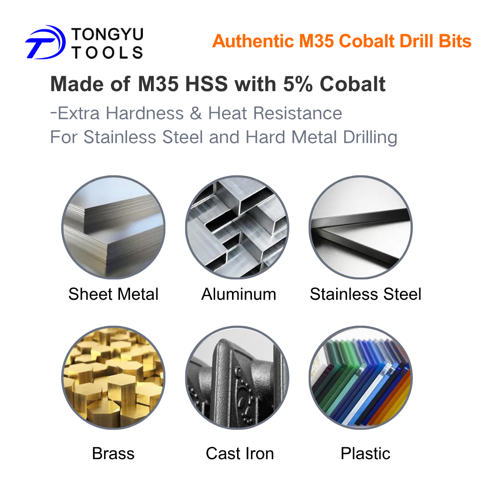M35 Cobalt Drill Bit Set Stepp - огляд і ціна Power Tools Kobalt