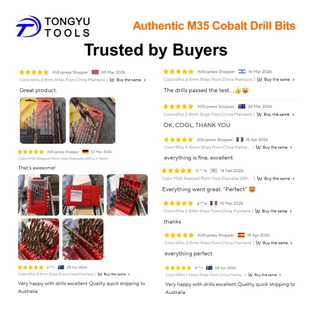 M35 Cobalt Drill Bit Set Stepp - огляд і ціна Power Tools Kobalt