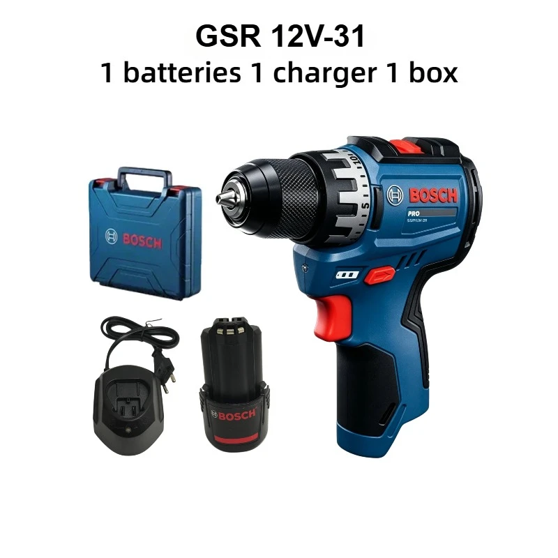 Bosch Professional GSR 12V-31  - огляд і ціна Power Tools Hardware