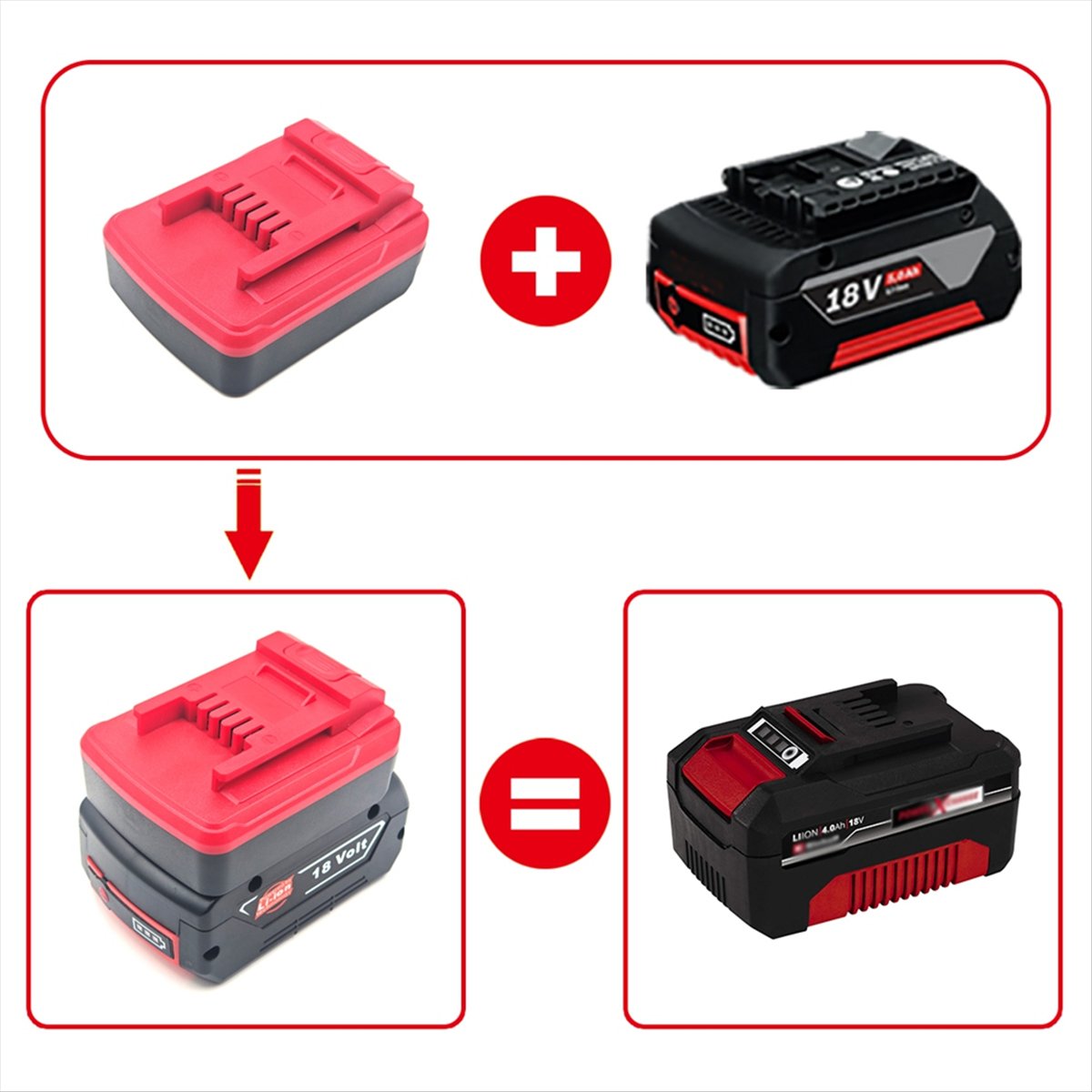 A58Z For Bosch BAT Series 18V  - огляд і ціна Power Tools Einhell