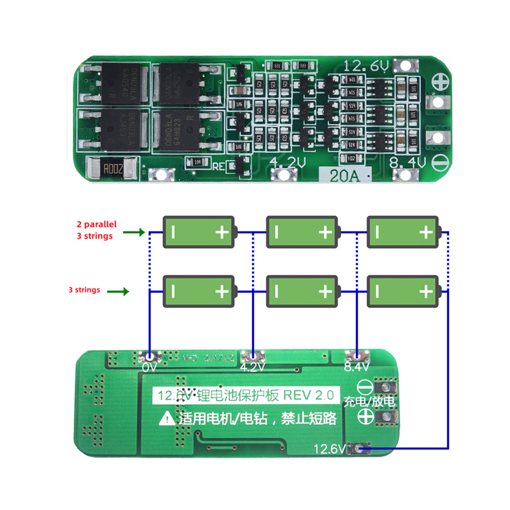 3S 20A Li-ion Lithium Battery  - огляд і ціна Power Tools Hardware