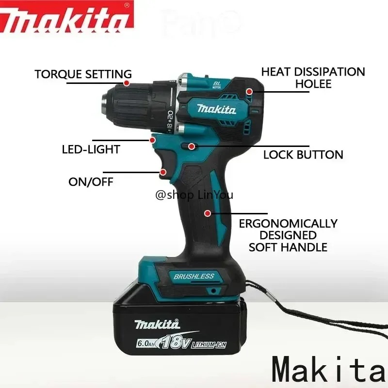 100% Genuine Makita 18V 5.0/6. - огляд і ціна Power Tools Makita Set