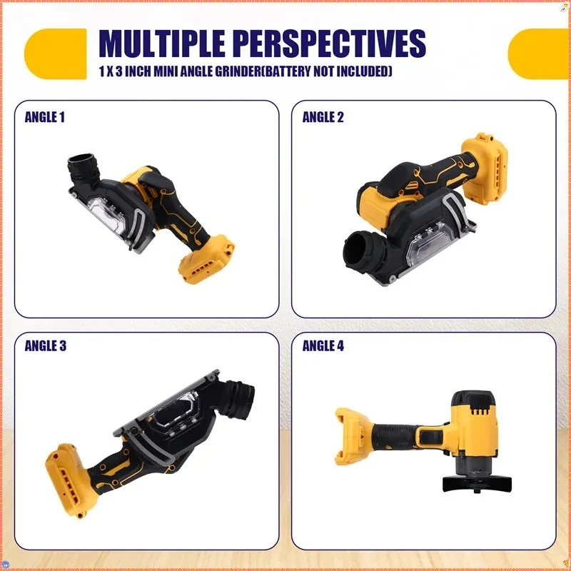 Mini 3 Inch Cordless Angle Gri - огляд і ціна Circular Saw Cordless