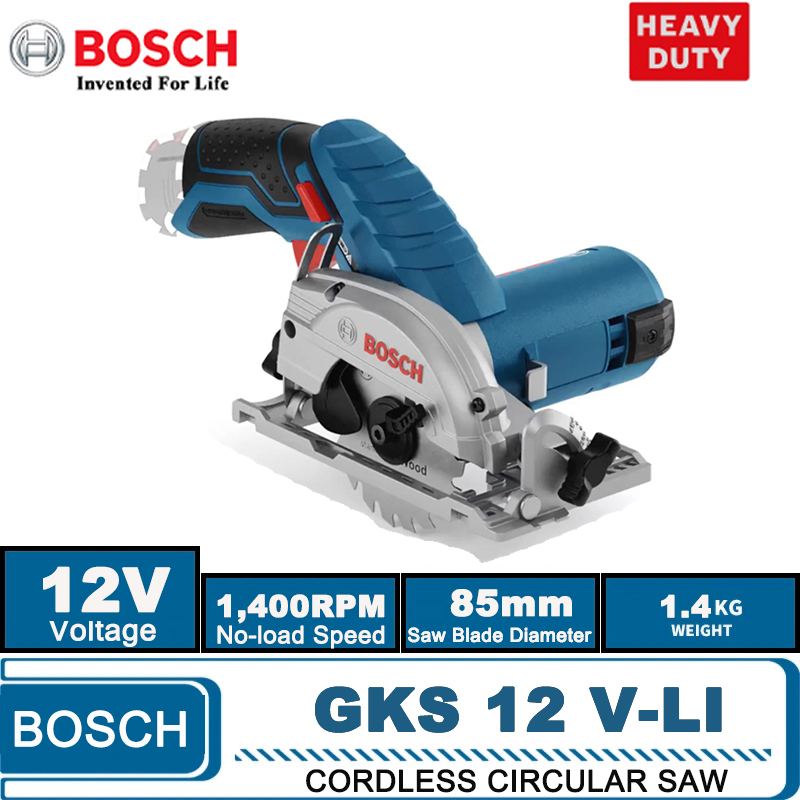 BOSCH GKS 12V-LI Electric Circ - огляд і ціна Circular Saw Cordless