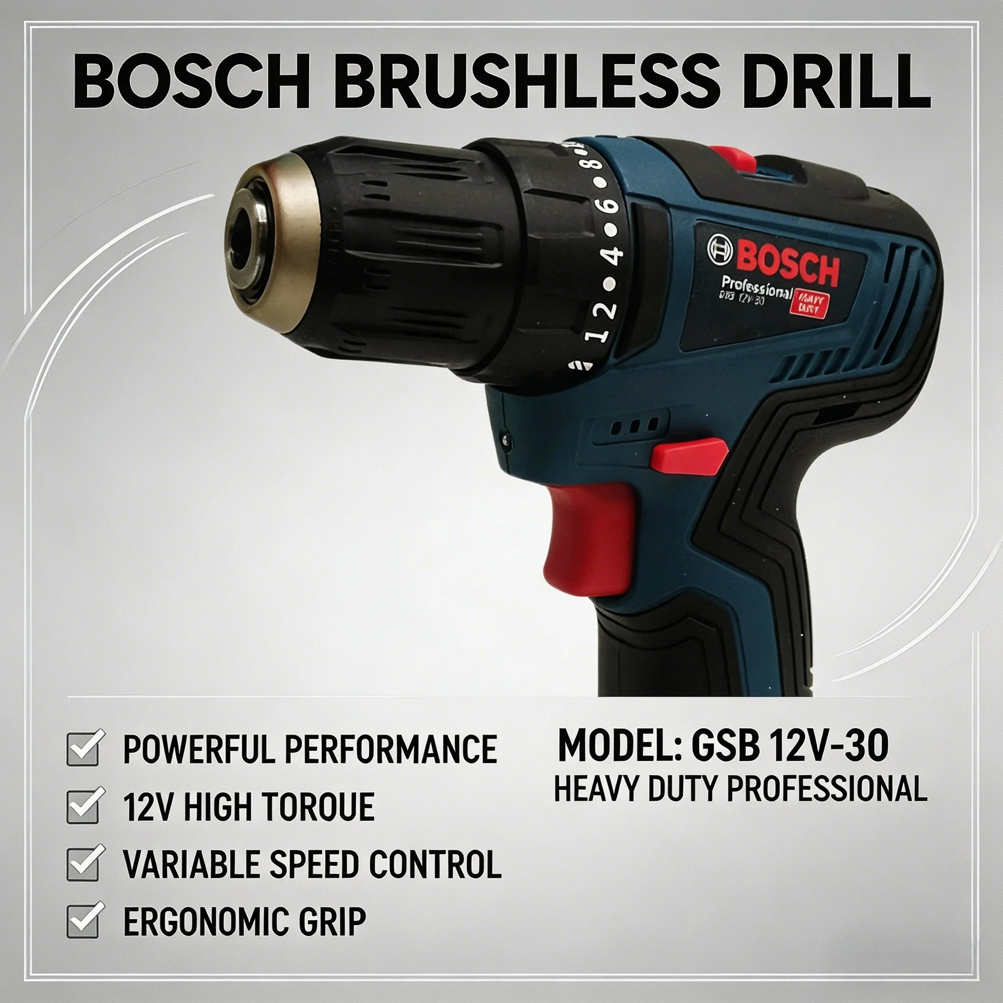 Bosch-GSB 12V-30 Professional  - огляд і ціна Power Tools Hardware