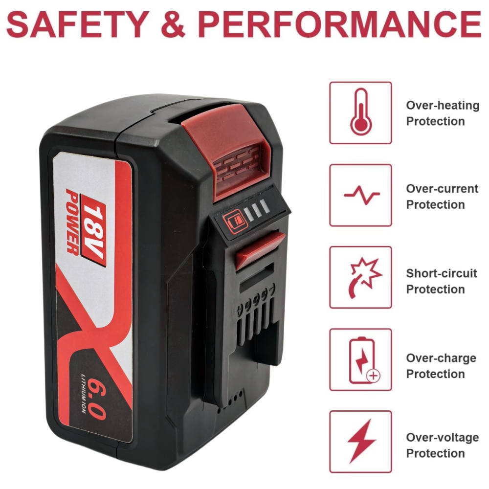 100% New 18V PXC1830 6.0Ah Rep - огляд і ціна Power Tools Einhell