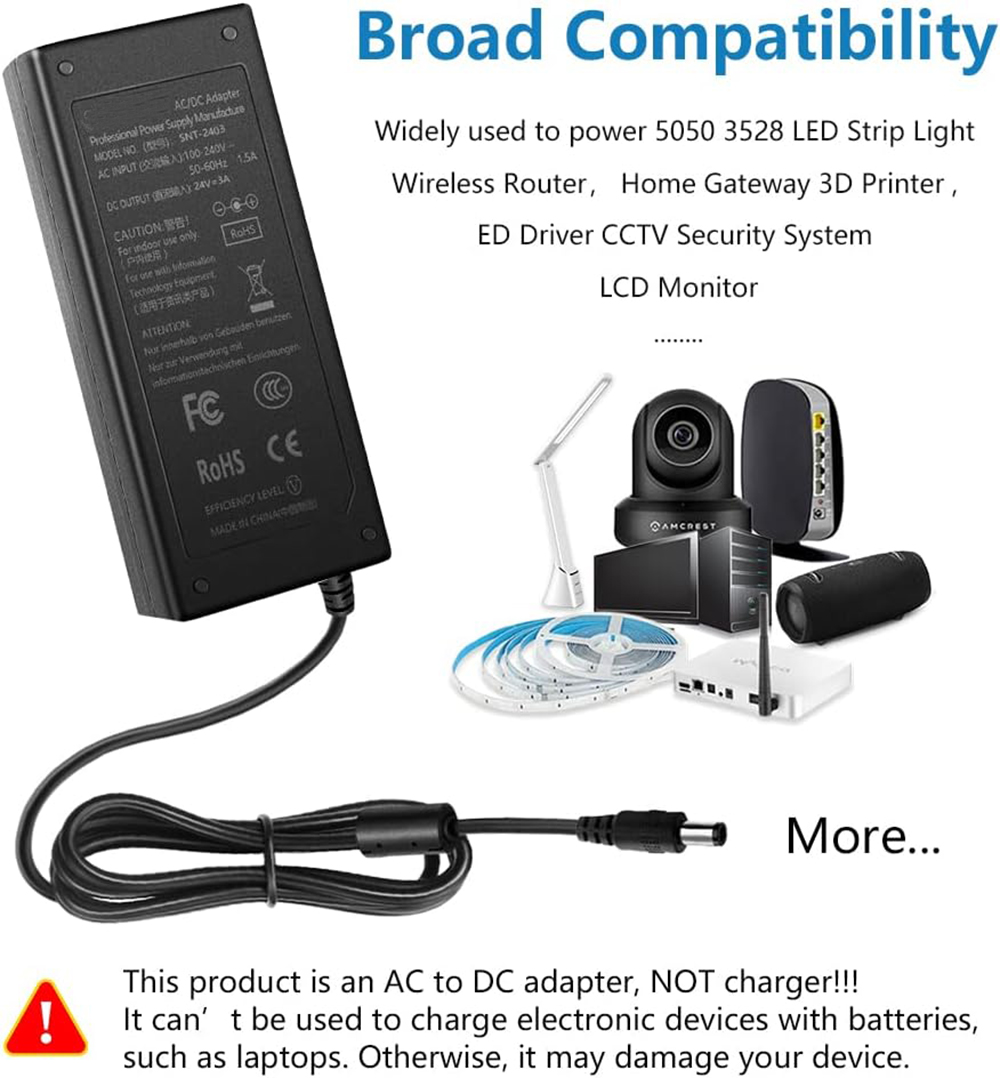 24V AC Adapter Charger for Log - огляд і ціна Power Tools List