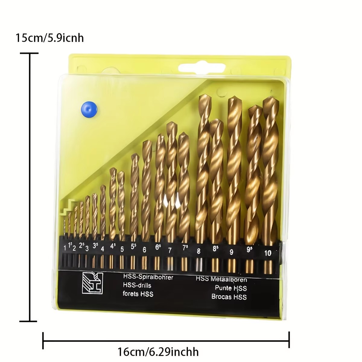 19pcs M35 Cobalt Round Straigh - огляд і ціна Power Tools Kobalt