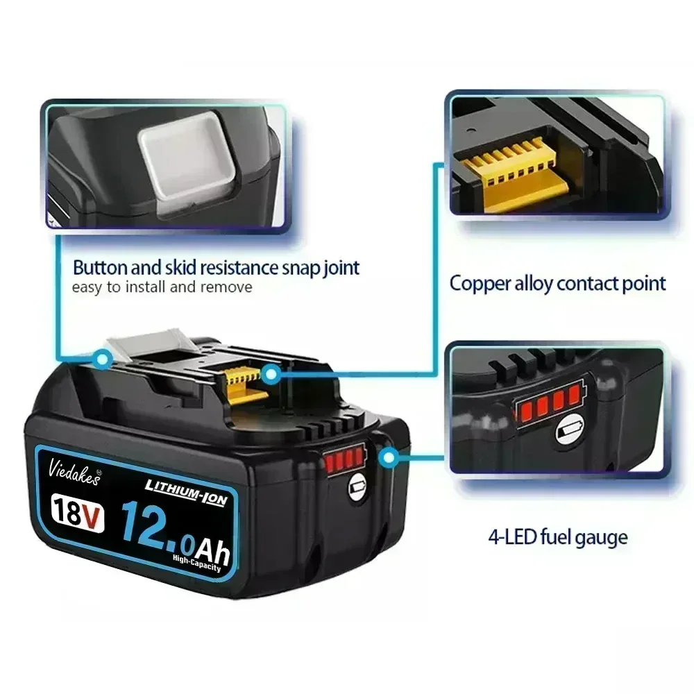 Original For Makita 18V Batter - огляд і ціна Power Tools Makita Set