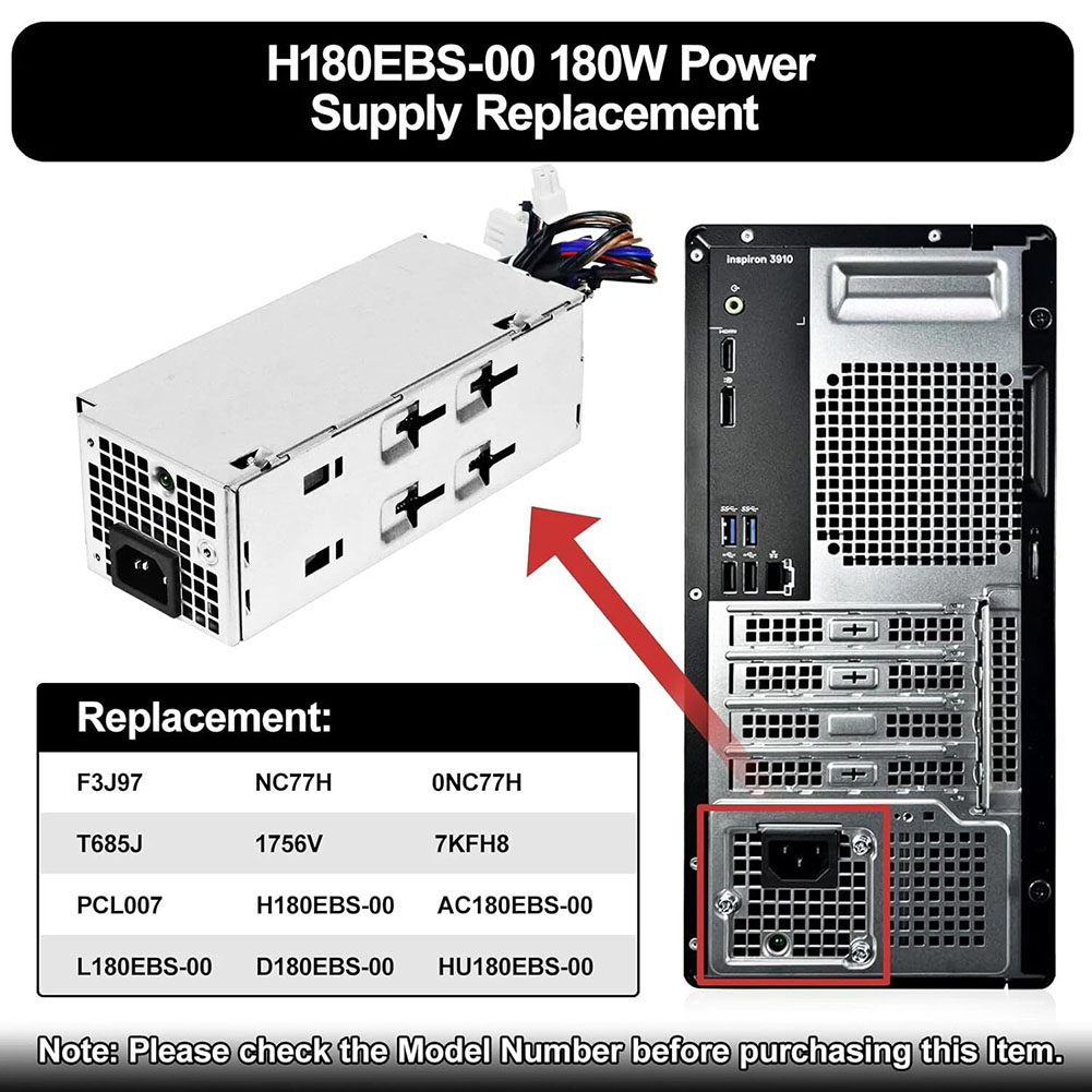 180W Power Supply AC180EBS-00  - огляд і ціна Power Tools Wholesale