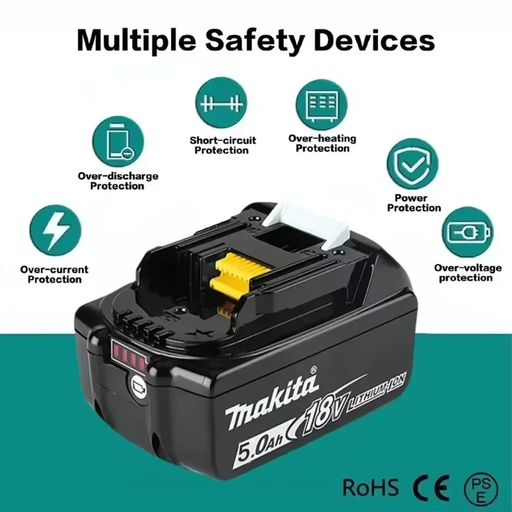 BL1860B Makita battery 18V 5Ah - огляд і ціна Power Tools Makita Set