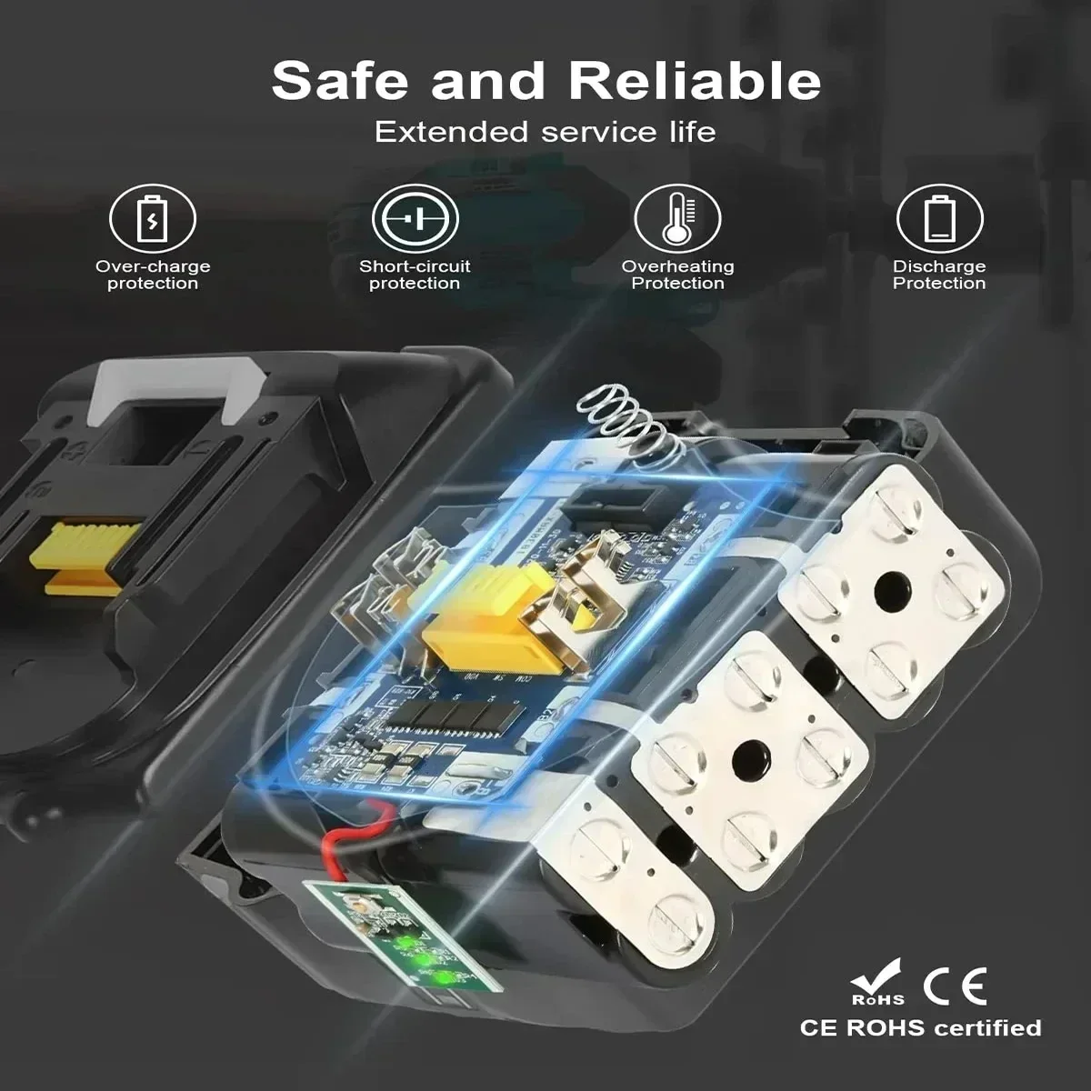 BL1860B Makita battery 18V 5Ah - огляд і ціна Power Tools Makita Set