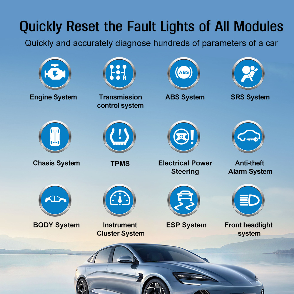 Brand New Multi-Function OBD C - огляд і ціна Power Tools English