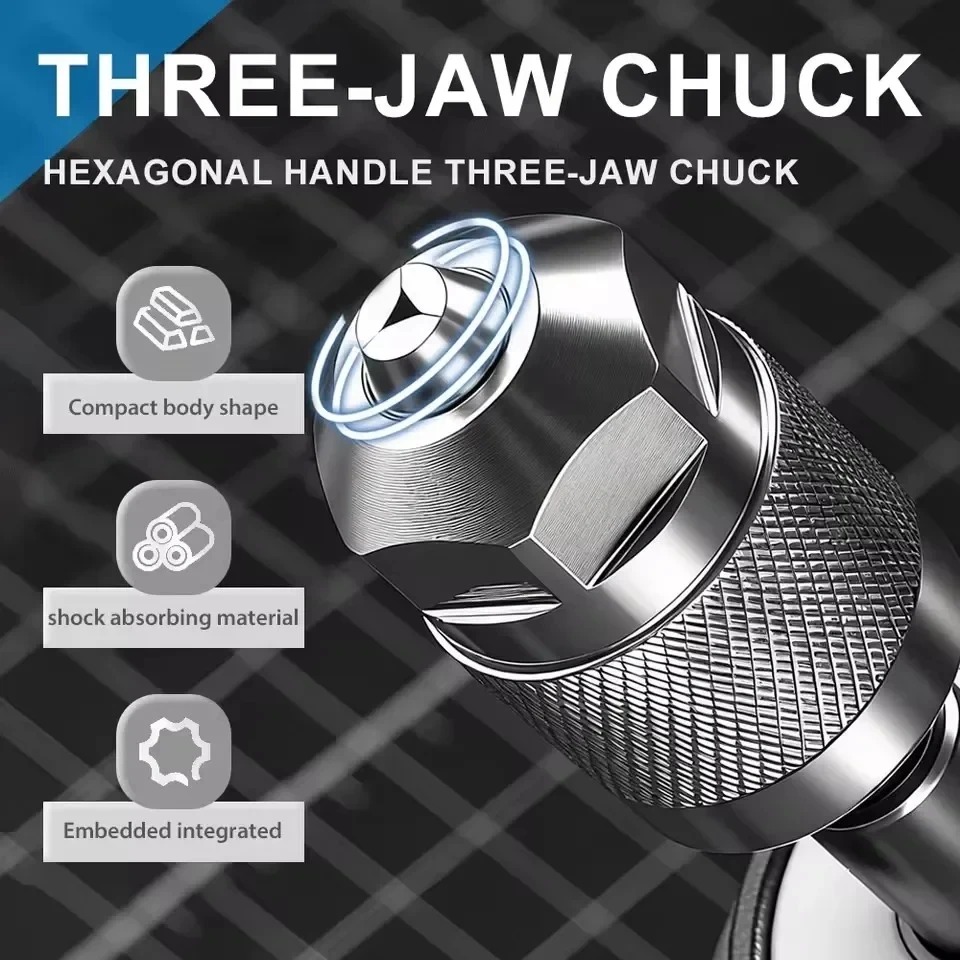 3-Jaw Keyless Drill Chuck Adap - огляд і ціна Power Tools Icon