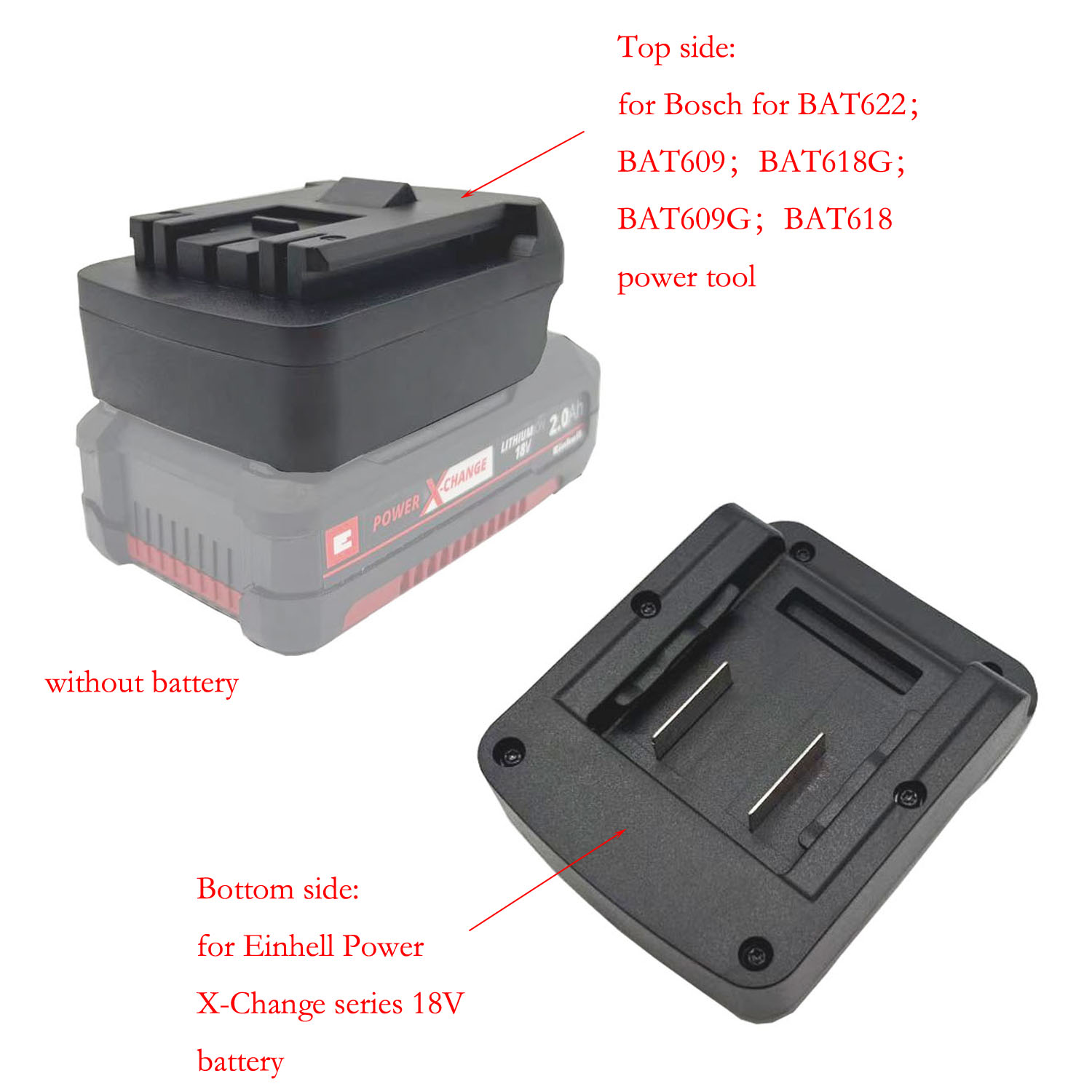 Battery Adapter Converter For  - огляд і ціна Power Tools Einhell